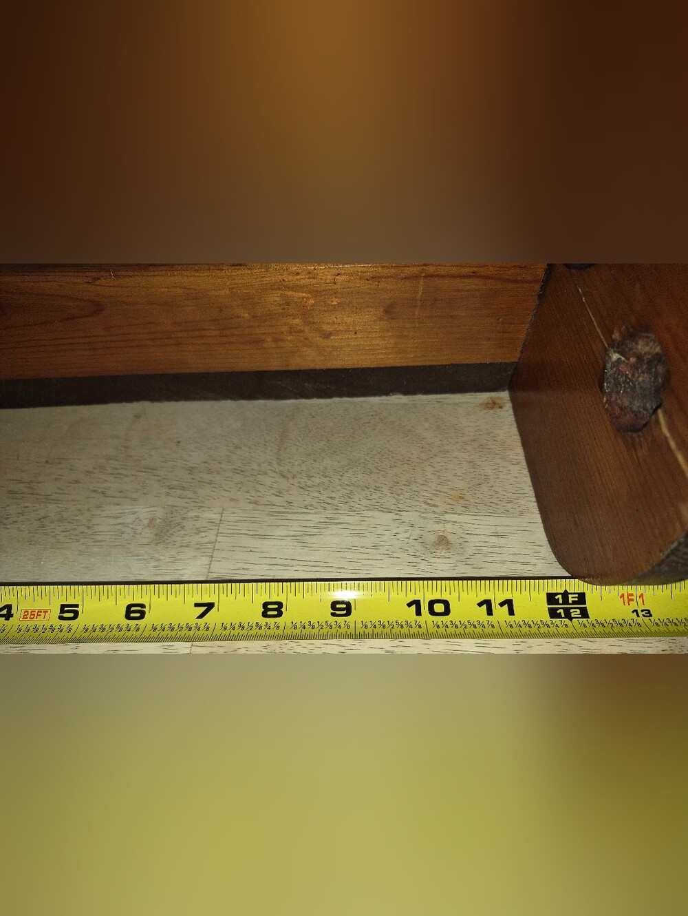 Vintage Country Farmhouse solid wood wall-mounted Paper Towel Holder & Shelf - Picture 8 of 8